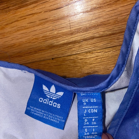 ADIDAS tank MIDI long blue dress - Picture 7 of 11